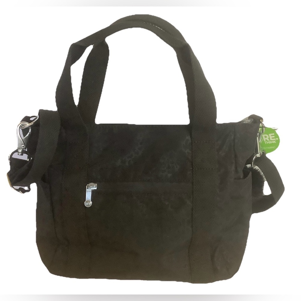 Kipling Black JAYLA Small Shimmering Spot Bag nwt - Picture 5 of 16